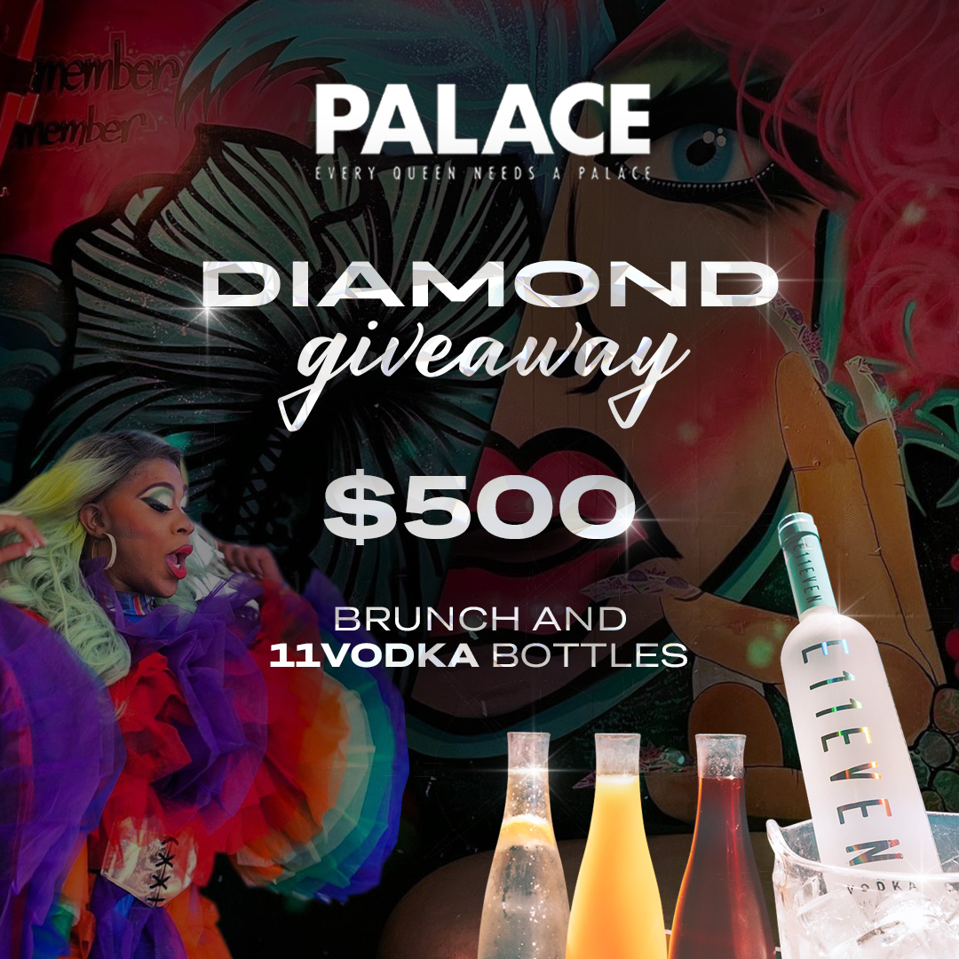 11vodka Diamond giveaway Palace