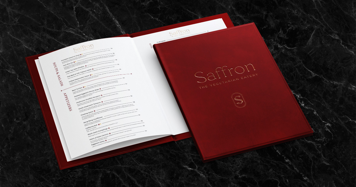 Menu mockup 1